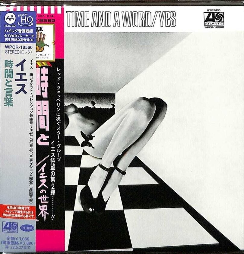 Yes Time & A Word CD