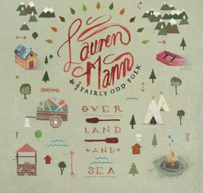 Lauren Mann & The Fairly Odd Folk Over Land & Sea CD