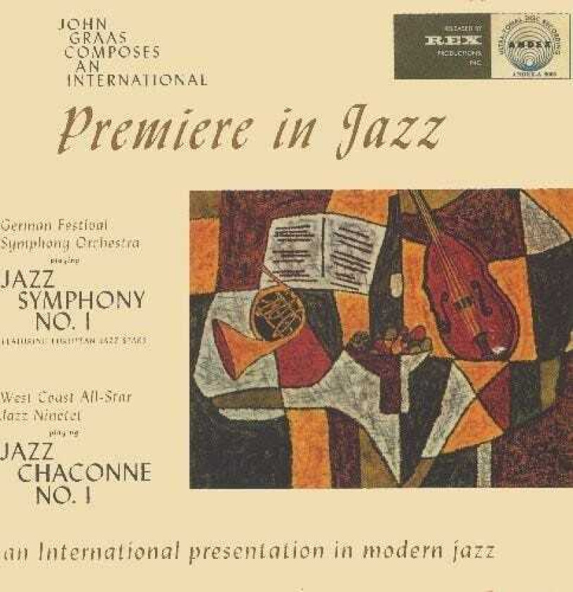 John Graas Premiere In Jazz CD