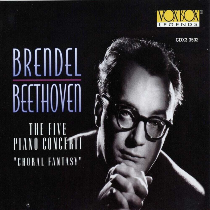 Alfred Brendel 5 Piano Concerti / Choral Fantasy CD