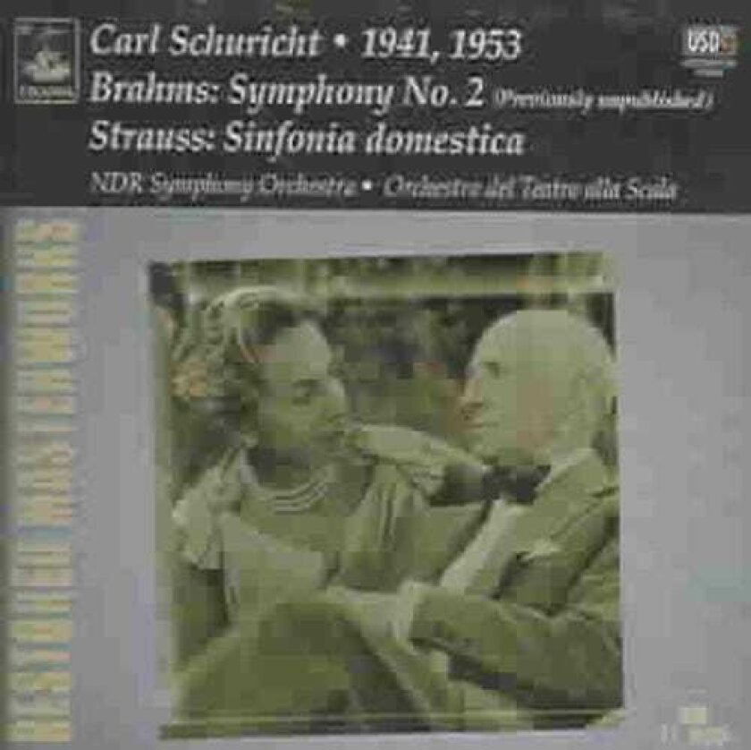 Carl Schuricht Symphony 2 In D / Sinfonia Domestica CD