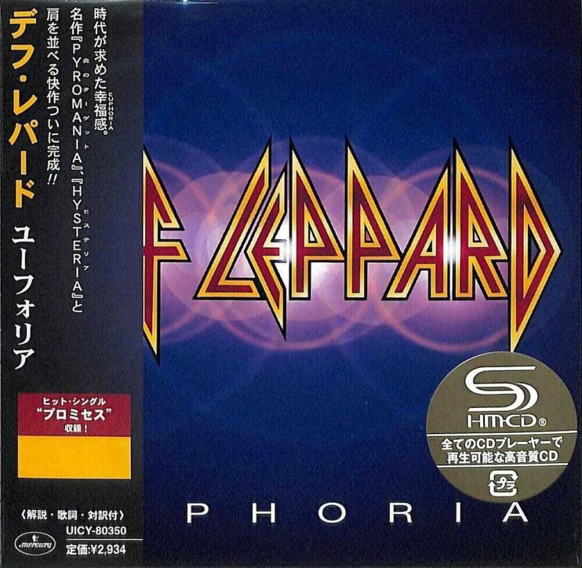 Def Leppard Euphoria CD