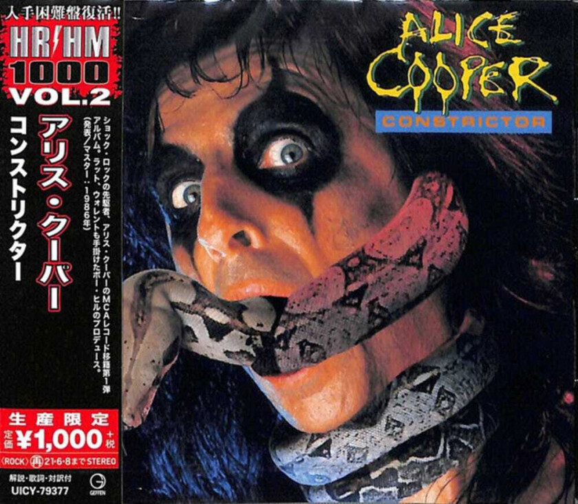 Alice Cooper Constrictor CD