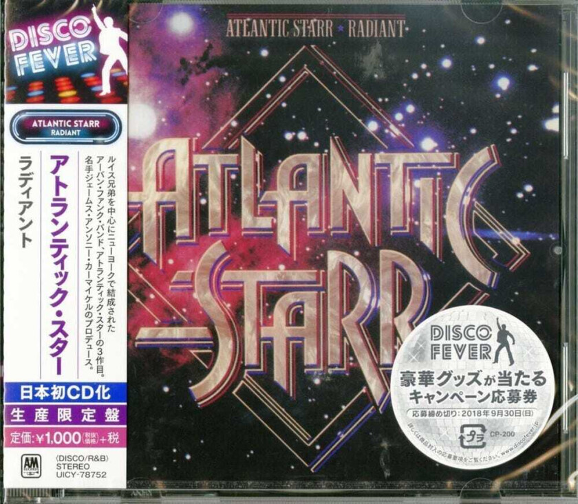 Atlantic Starr Radiant (disco Fever) CD