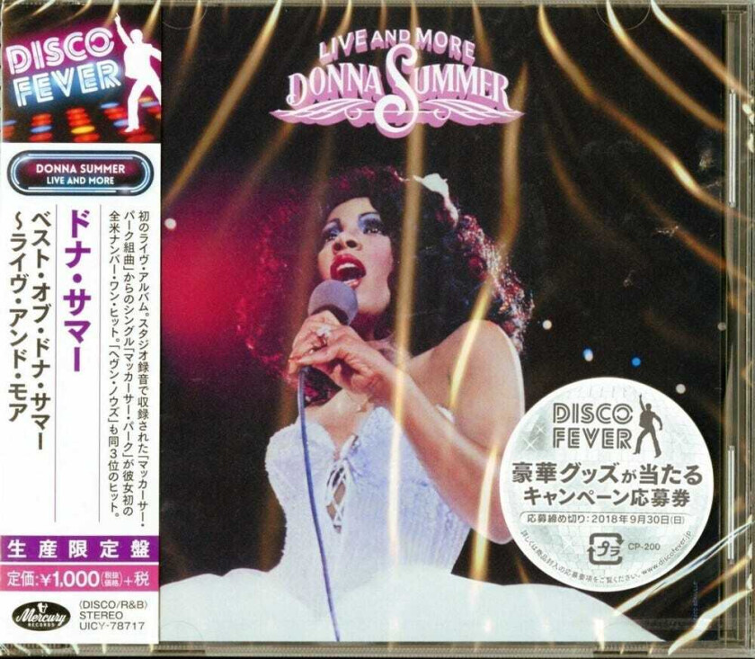 Donna Summer Live & More (disco Fever) CD