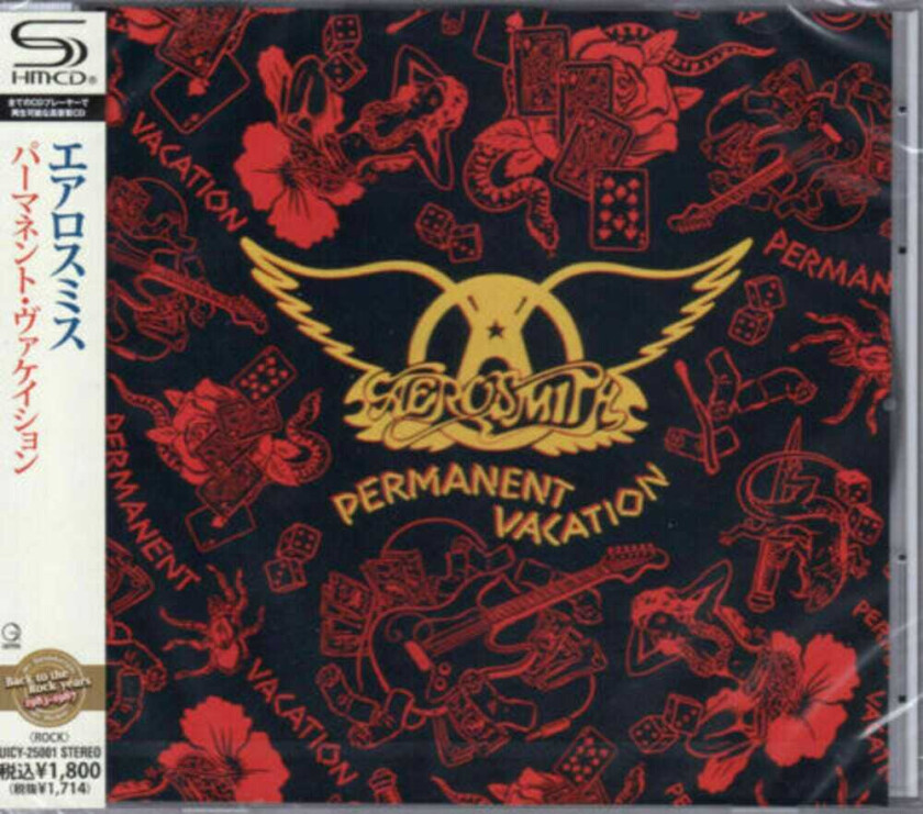 Aerosmith Permanent Vacation CD