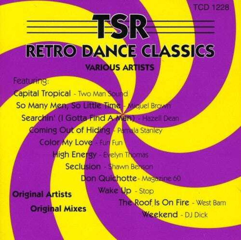 Diverse Artister Tsr Retro Dance Classics CD