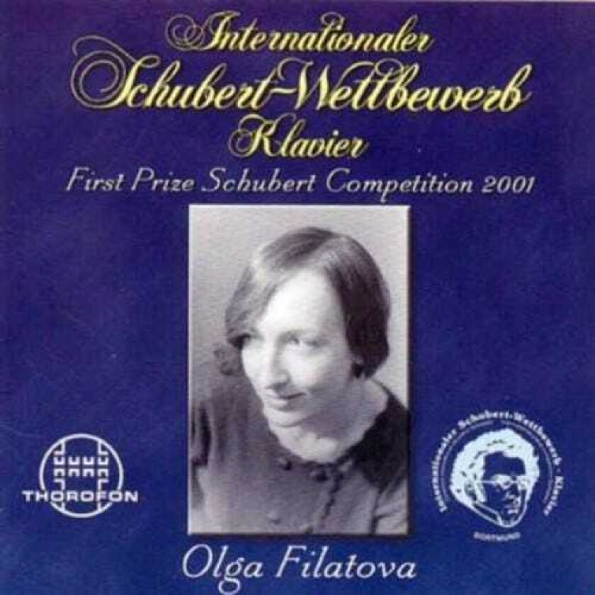 First Prize Schubert Competition 2001 CD