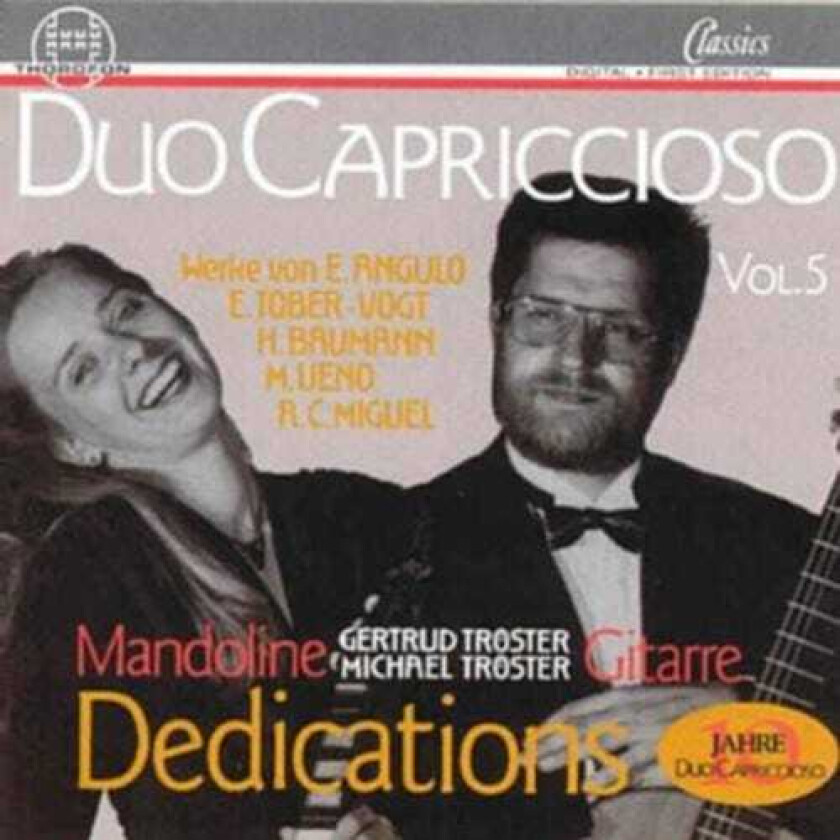 Duo Capriccioso, Eduardo Angulo, Elke ToberVogt, Herbert Baumann Dedications 5: De Aires Antiguos / Spiral Dance CD