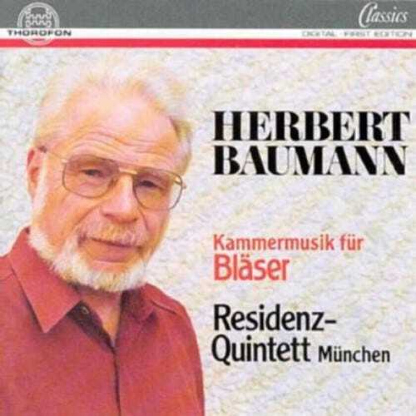 ResidenzQuintettM Nchen, Hagen Wangenheim, Hermann Klemeyer, Josef Peters, Olaf Klamand, Herbert Baumann Chamber Music For Winds CD