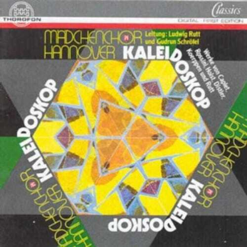 Caplet, Madenchoir Hannover Kaleidoscope CD