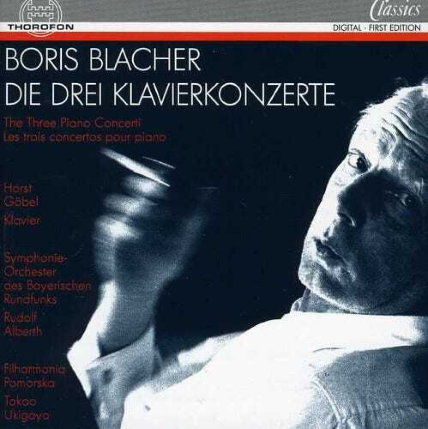 Boris Blacher, Horst Gobel Three Piano Concertos CD