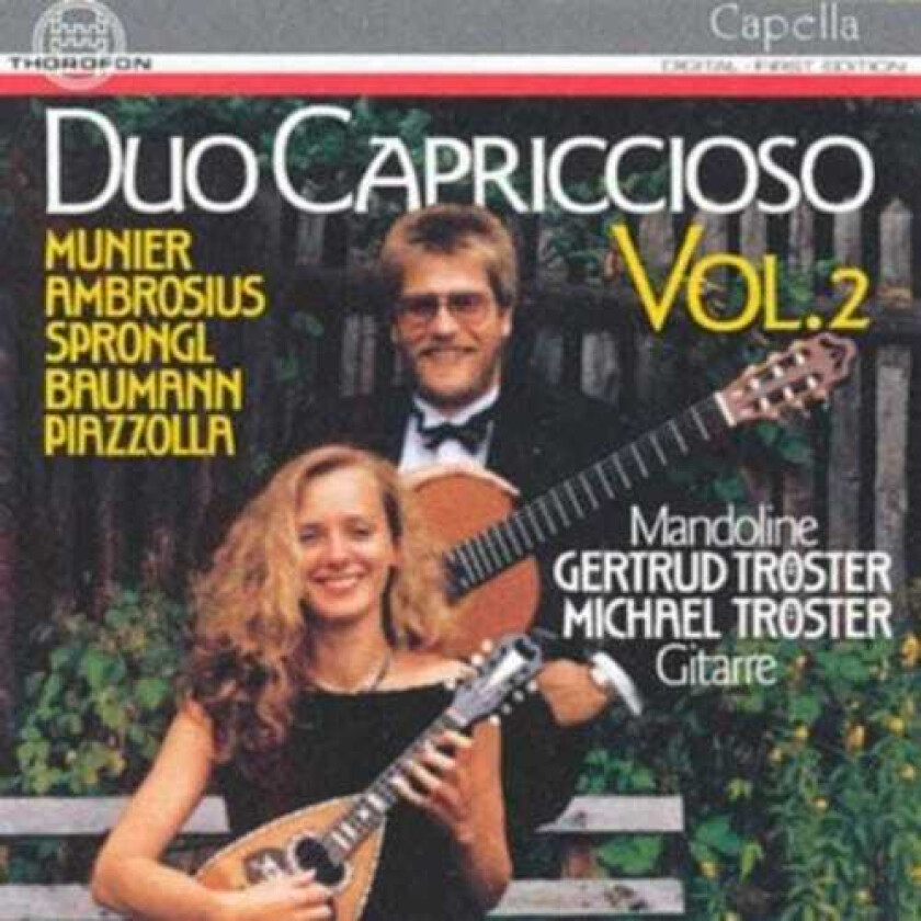 Duo Capriccioso, Michael Tr Ster, Michael Tröster, Astor Piazzolla, Herbert Baumann Works For Mandolin & Guitar Vol 2 CD