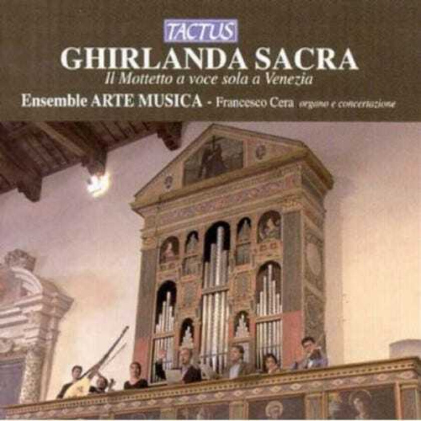 Ensemble Arte Musica, Francesco Cera Ghirlanda Sacra: Motet For Solo Voice In Venice CD