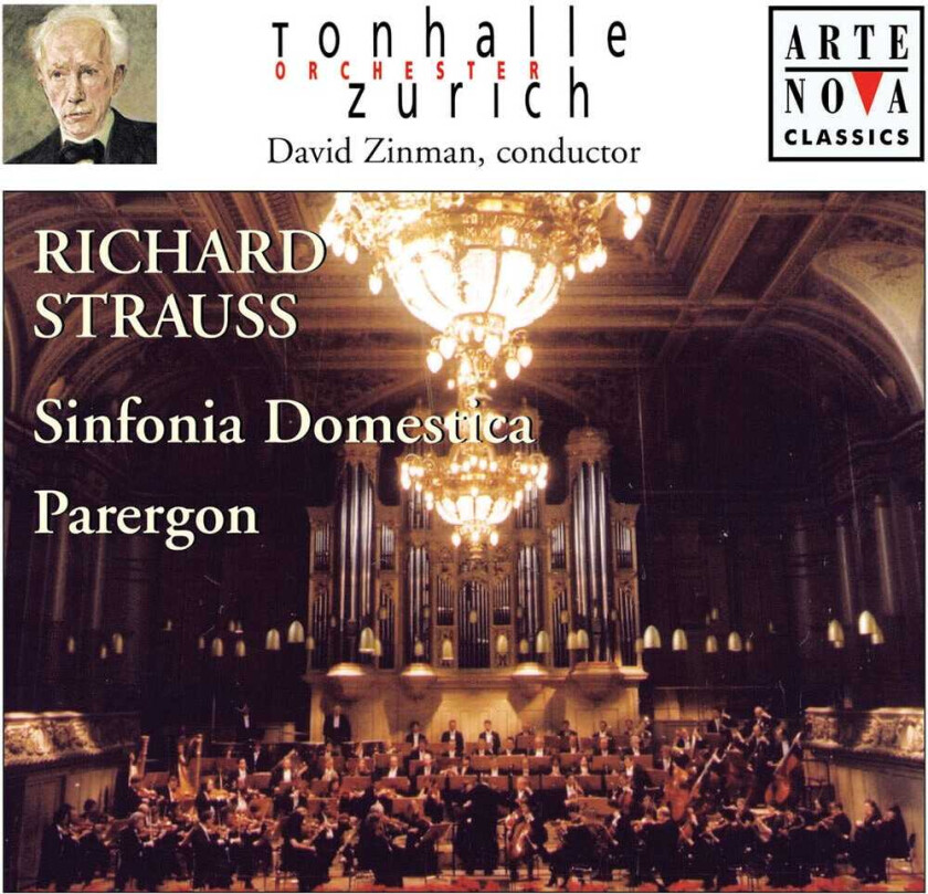 Roland Pöntinen Sinfonia Domestica / Parergon CD