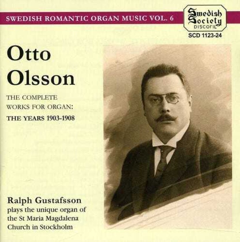 Otto Olsson Complete Organ Works 2 CD