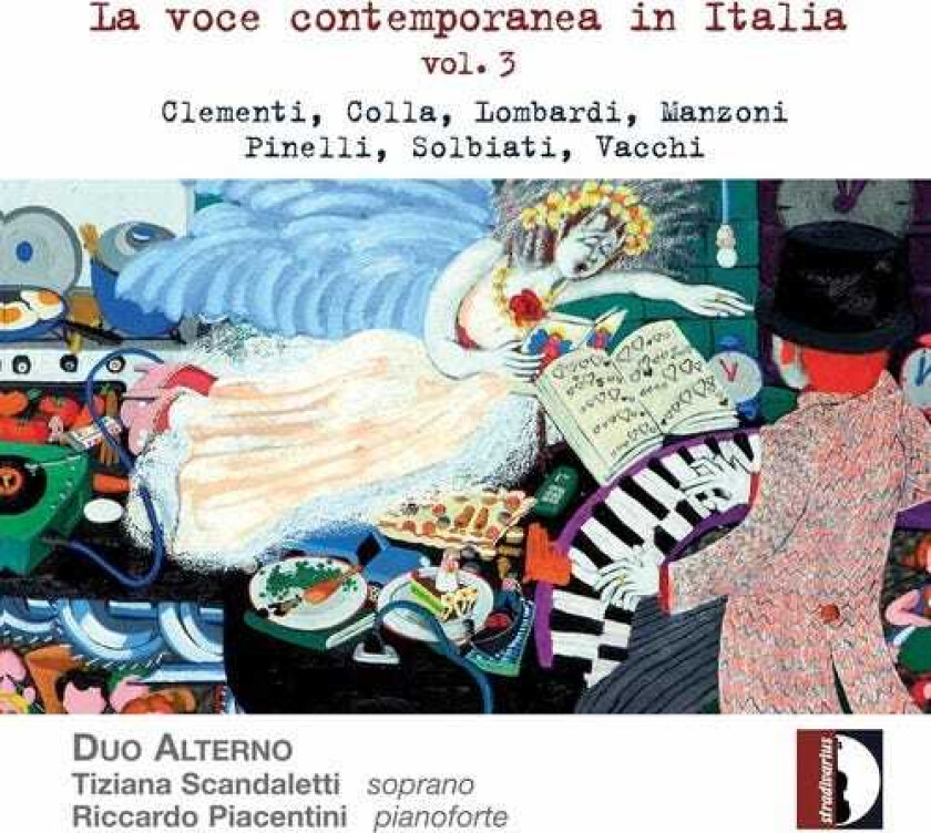 Duo Alterno, Riccardo Piacentini, Tiziana Scandaletti, Alberto Colla, Aldo Clementi, Alessandro Solbiati, Carlo Pinelli, Fabio Vacchi, Giacomo Manzoni, Luca Lombardi Contemporary Voice In Italy 3 CD