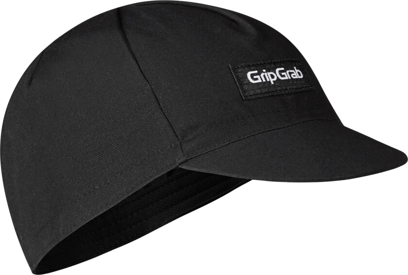 Gripgrab Classic Cotton Cycling Cap Black M/L, Black