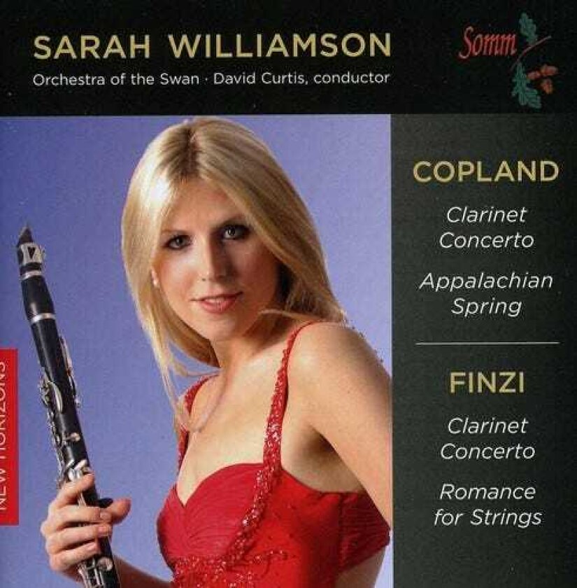 Sarah Williamson Sarah Williamson Plays Copland & Finxi CD