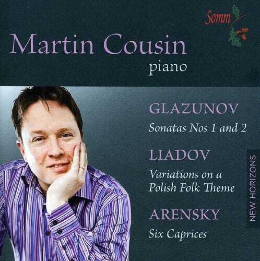 Martin Cousin, Alexander Glazunov, Anatol Lyadov, Anton Arensky Martin Cousin Plays Glazunov Liadov & Arensky CD