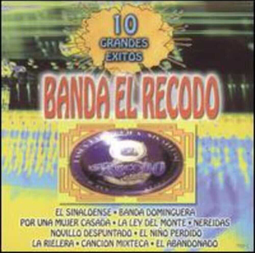Banda El Recodo 10 Grandes Exitos CD