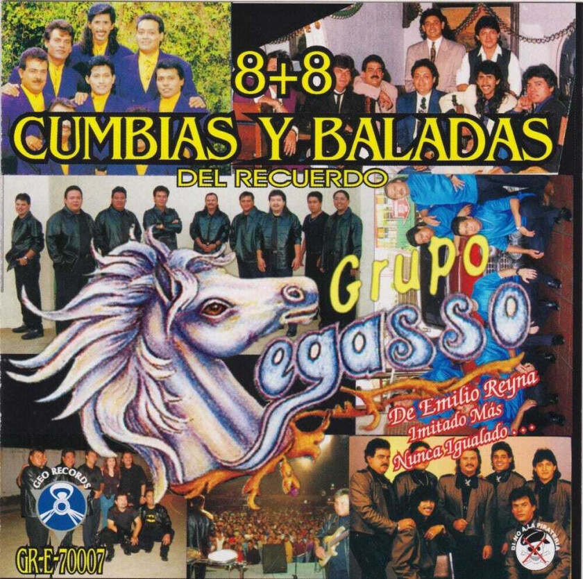 Pegasso De Emilio Reyna 8 + 8 Cumbias Y Baladas CD