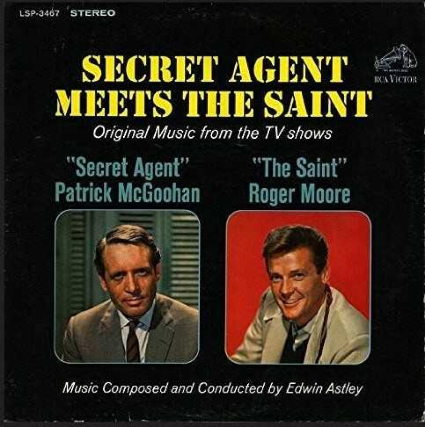 Edwin Astley Secret Agent Meets The Saint (tv Shows) CD