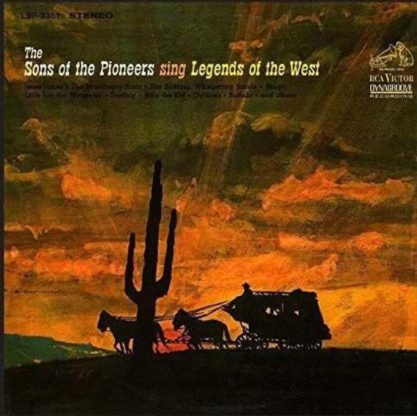 The Sons Of The Pioneers Sing Legends Of The West CD