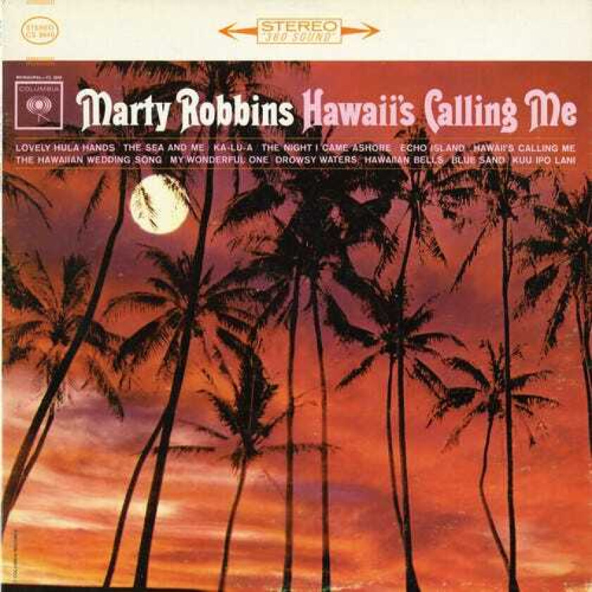 Marty Robbins Hawaii's Calling Me CD