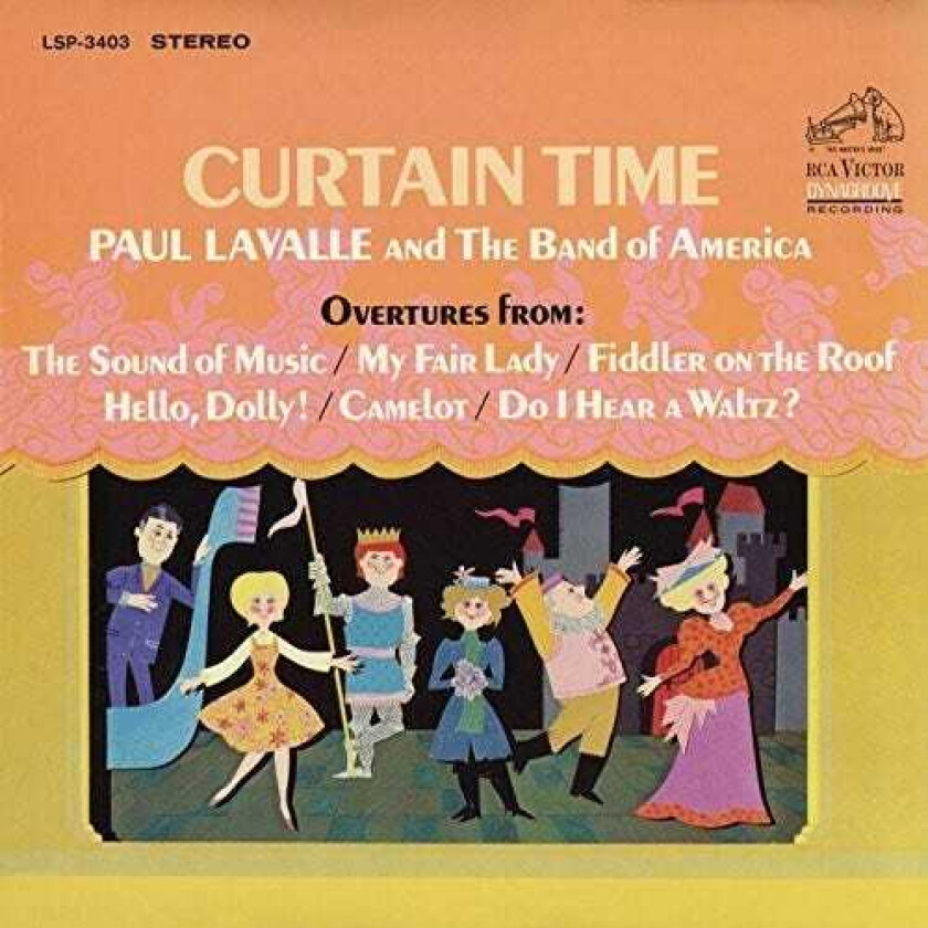Paul Lavalle Curtain Time CD