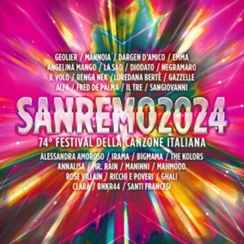 Diverse Artister Sanremo 2024 CD