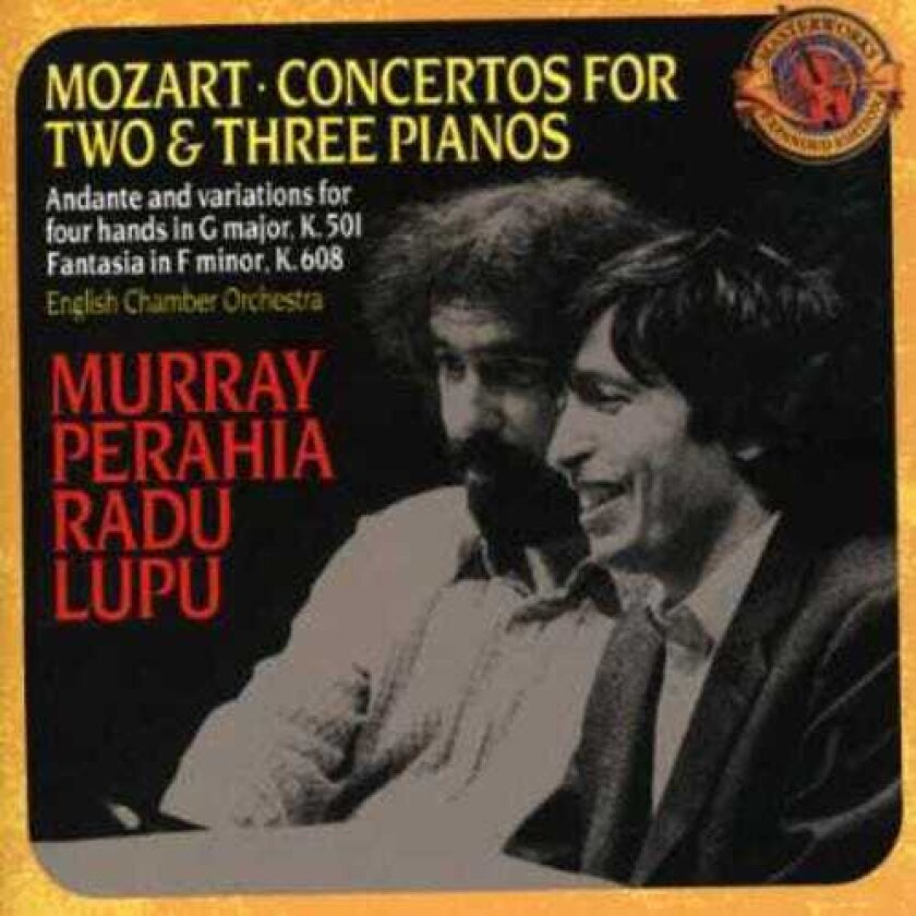 Murray Perahia, Georg Solti, Radu Lupu Piano Concertos For Two & Three Pianos CD