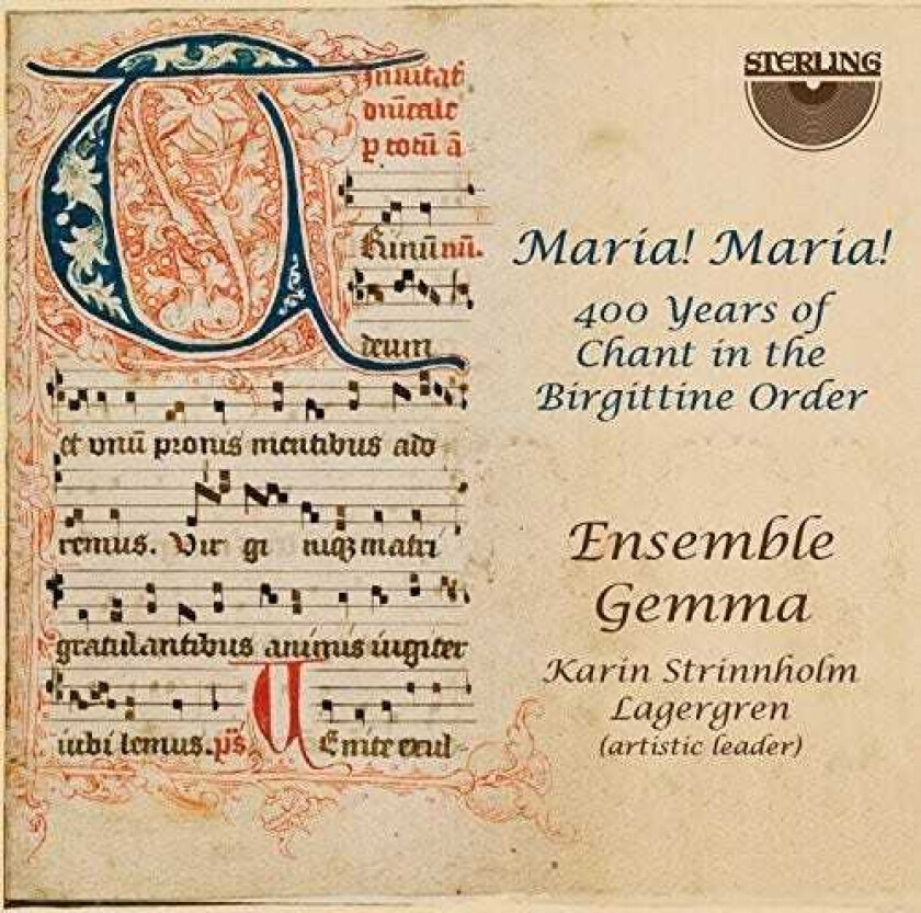 Ensemble Gemma 400 Years Of Chant In The Birgittine Order CD
