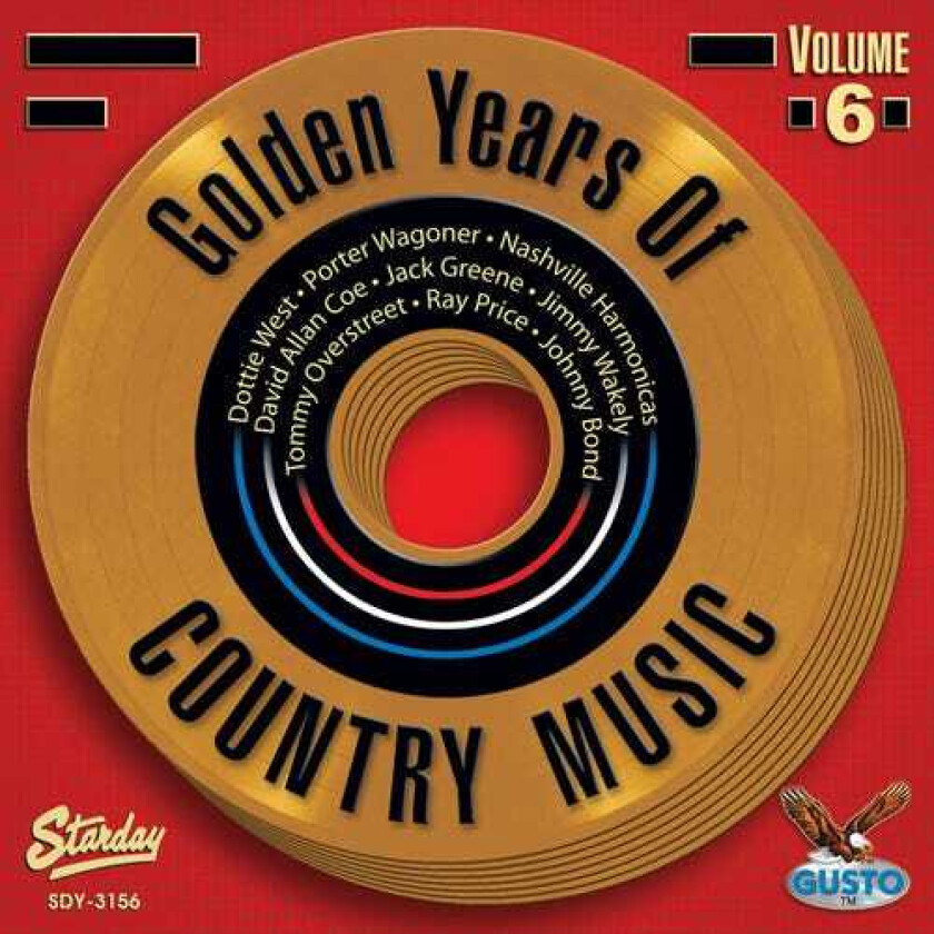 Diverse Artister Golden Memories Of Country Music 6 CD