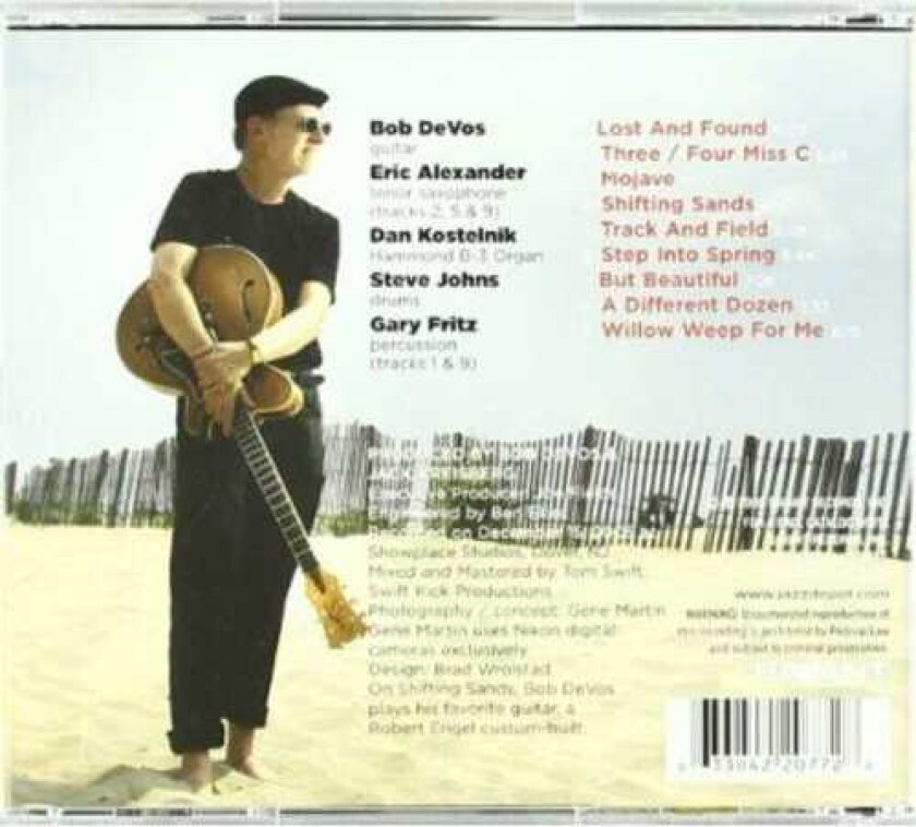 Bob Devos Shifting Sands CD