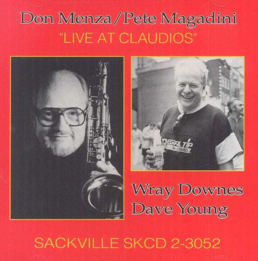 Don Menza Live At Claudios CD