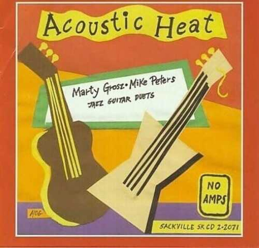 Marty Grosz Acoustic Heat: Jazz Guitar Duets CD
