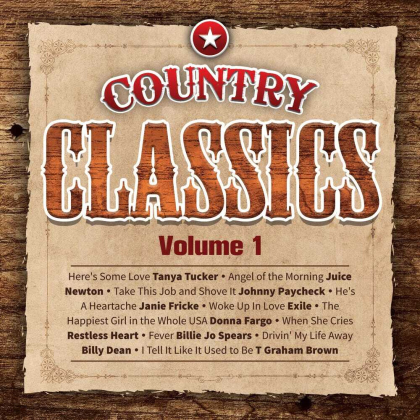Diverse Artister Country Classics CD