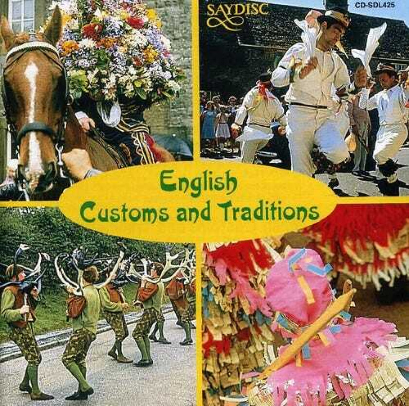 Diverse Artister English Customs & Traditions CD