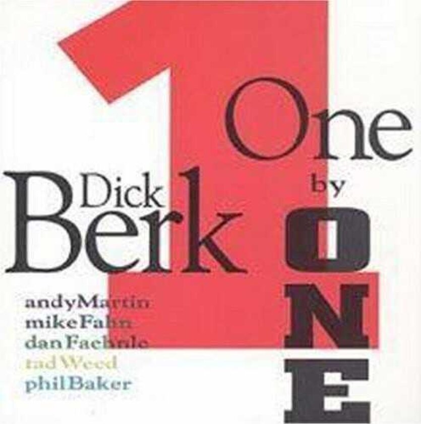 Dick Berk One By One CD