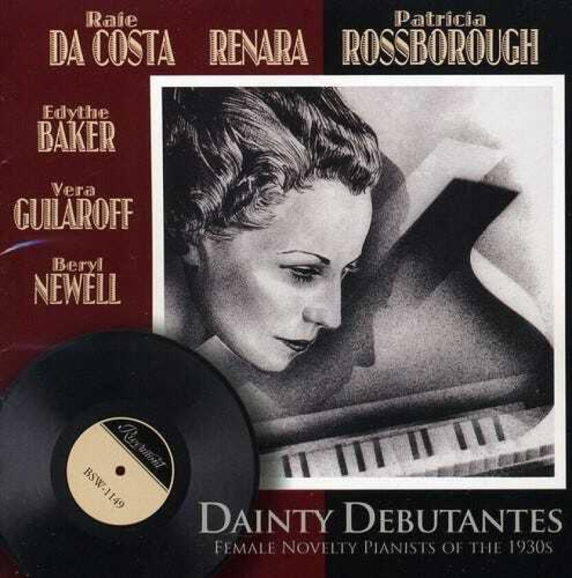 Diverse Artister Dainty Debutantes: Female Novelty Pianists / Var CD