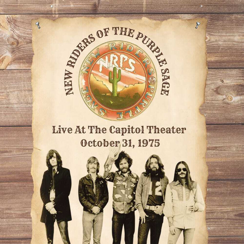 New Riders Of The Purple Sage Live At The Capitol Theater October 31 1975 CD