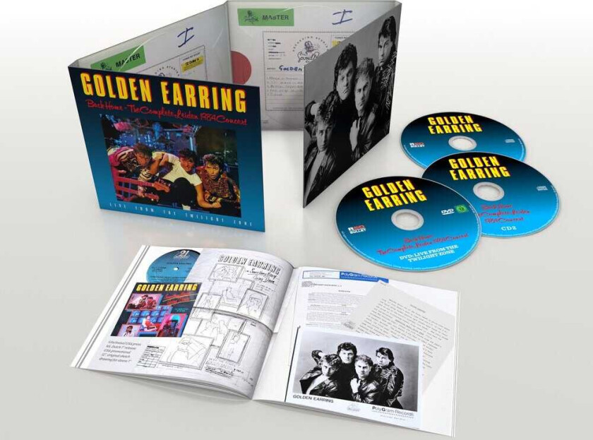 Golden Earring Back Home: Complete 1984 Leiden 2cd+pal Dvd CD
