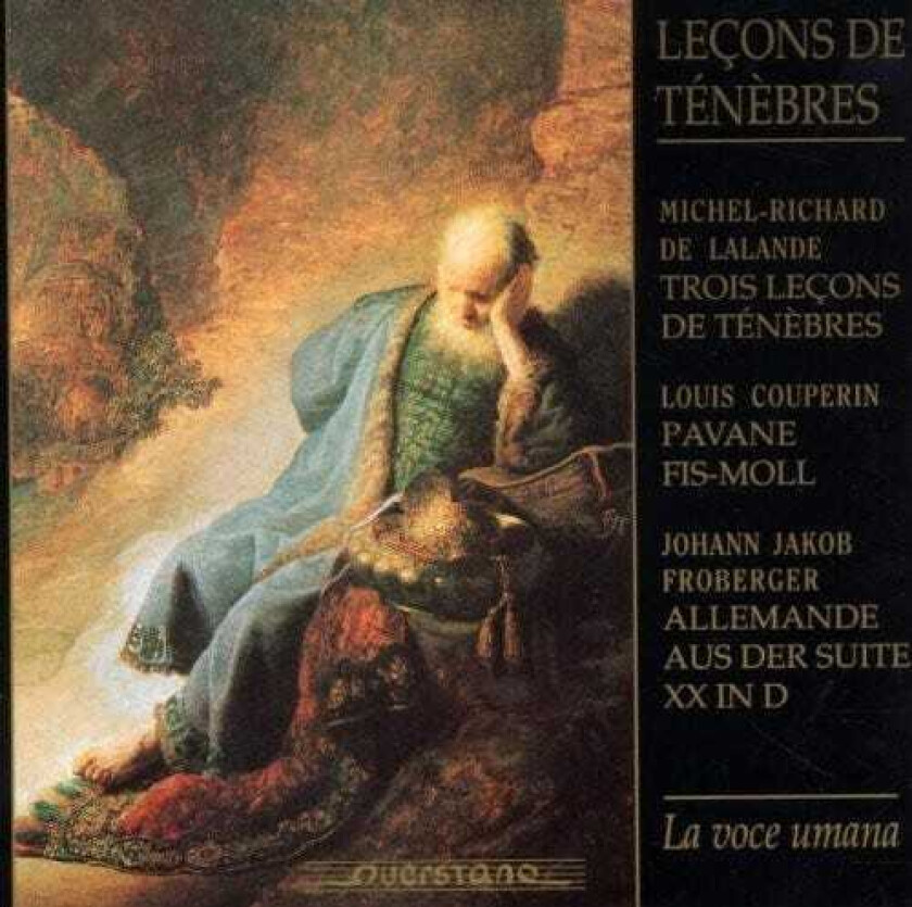De Lalande Lecon De Tenebres / Allemande From Suite 20 In D CD