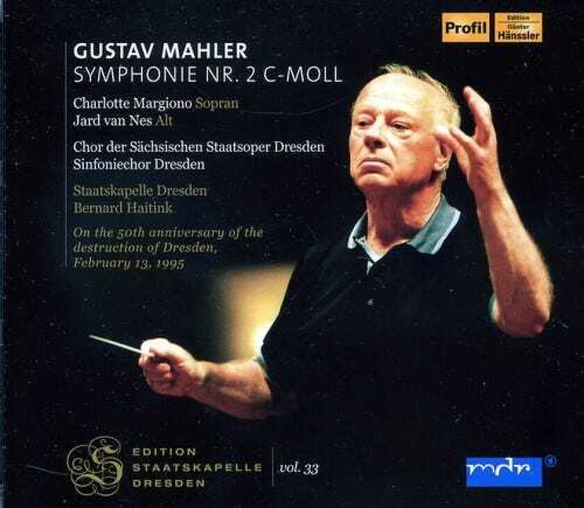 Bernard Haitink, Charlotte Margiono, Dresden Choir, Dresden State Opera Chorus, Jard Van Nes Symphonie No. 2 CD