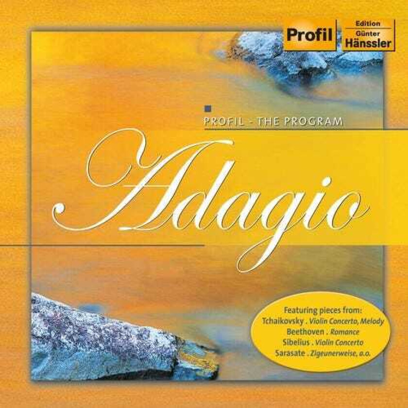Diverse Artister, Emil Gilels, Friedemann Wuttke, Itzhak Perlman, Patrice Fontanarosa, Rudolf Joachim Koeckert, Ruggiero Ricci, Yuval Yaron Adagio CD