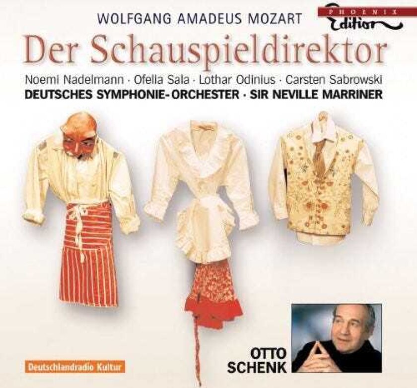 Otto Schenk, Carsten Sabrowski, Lothar Odinius, Noemi Nadelmann, Ofelia Sala, RECORDED SOUND Der Schauspieldirektor CD