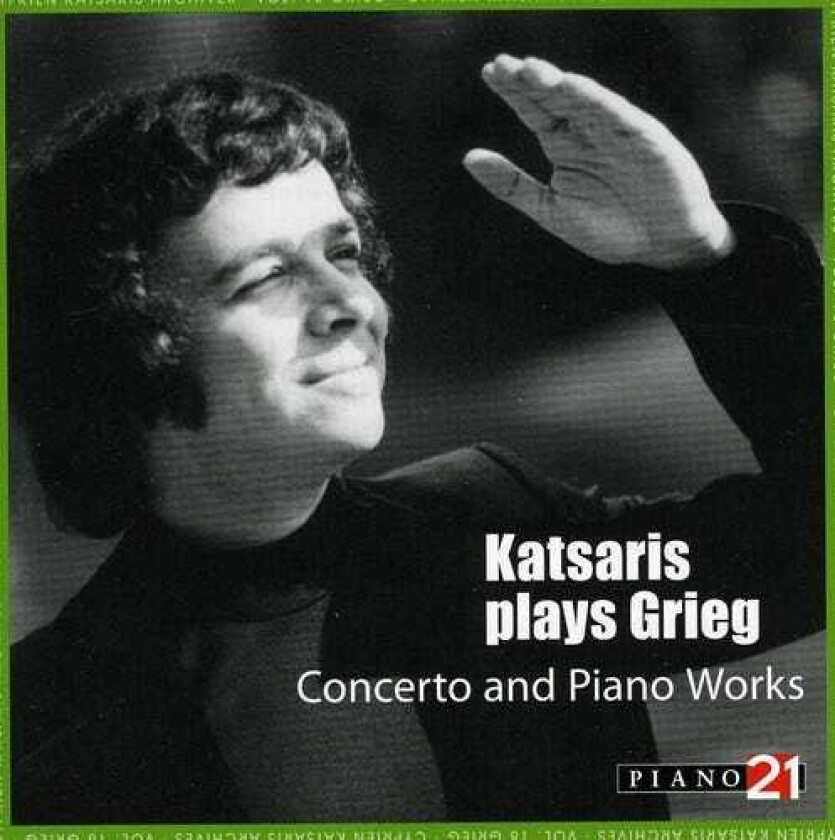 Cyprien Katsaris Katsaris Plays Grieg: Concerto & Piano Works CD
