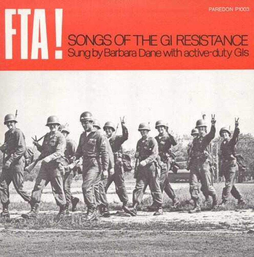 Barbara Dane Fta Songs Of The Gi Resistance CD
