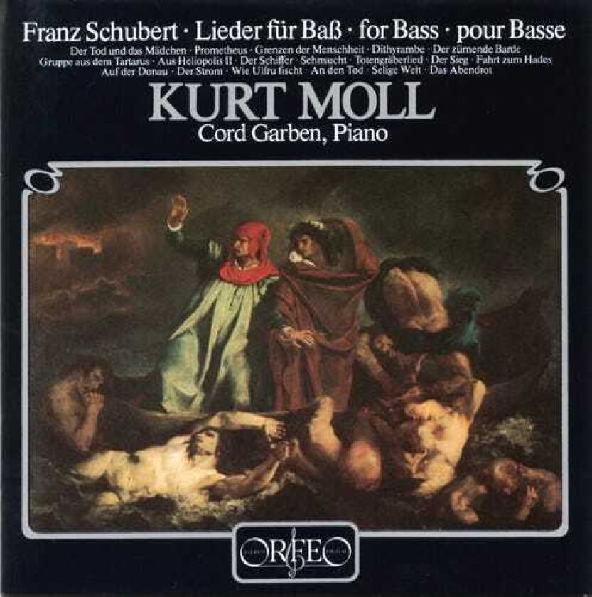 Kurt Moll, Cord Garben Lieder For Bass CD